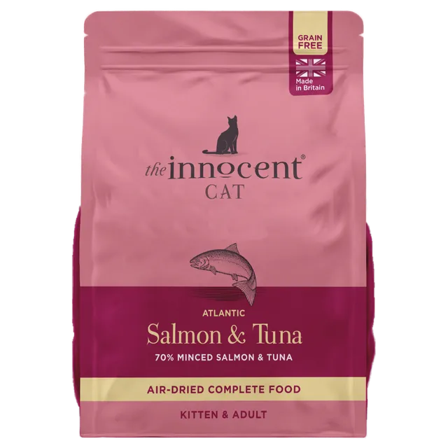 The Innocent Hound Salmon Tuna kattemat 1,5kg kornfri