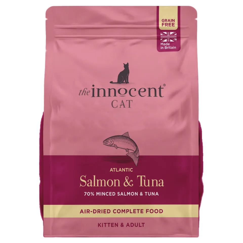 The Innocent Hound Salmon Tuna kattemat 1,5kg kornfri