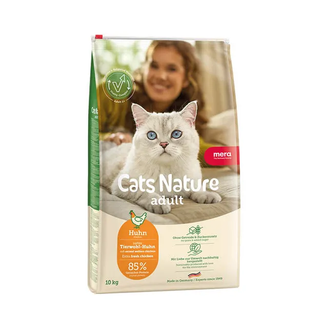 Mera Cats Nature Chicken kattemat 400g kornfri