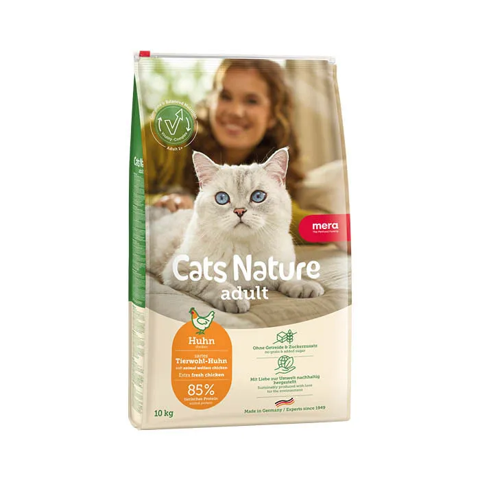 Mera Cats Nature Chicken kattemat 400g kornfri