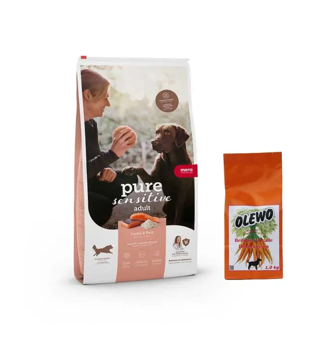Mera Pure & Light laks hundefôr glutenfri lavfett