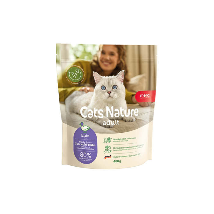 Mera Cats Nature Adult Duck kattemat 400 g and