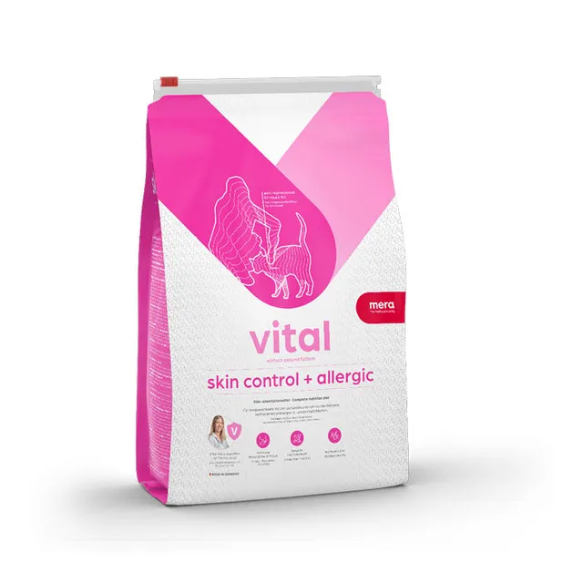mera vital Skin Control tørrfôr katt 3 kg and potet