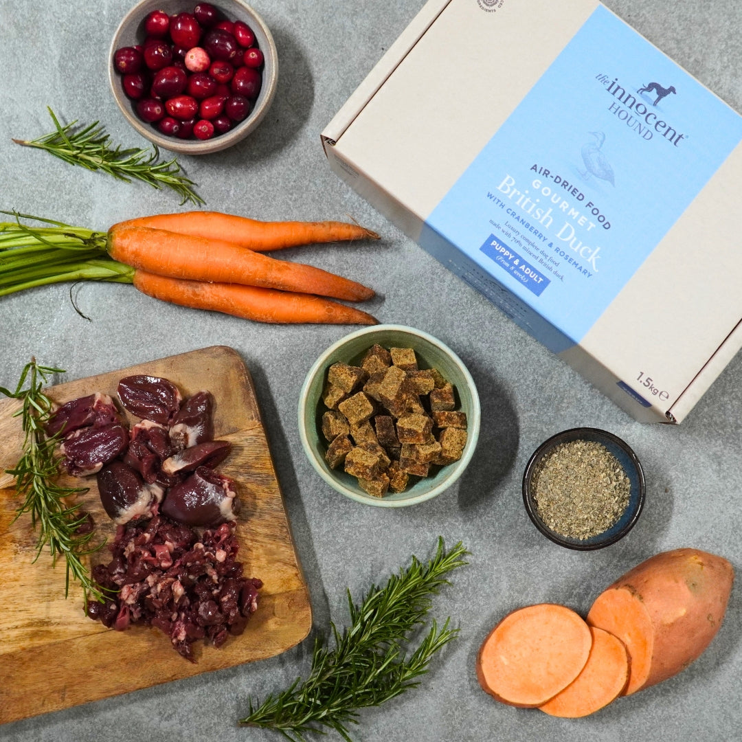 The Innocent Hound Gourmet Duck hundemat 1,5 kg and