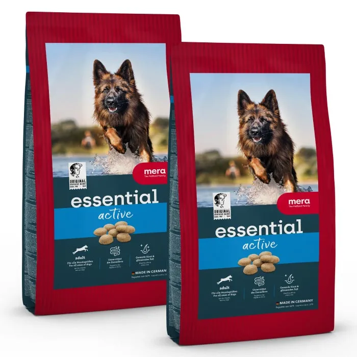 Mera Essential Active hundefôr 2x12,5 kg aktiv
