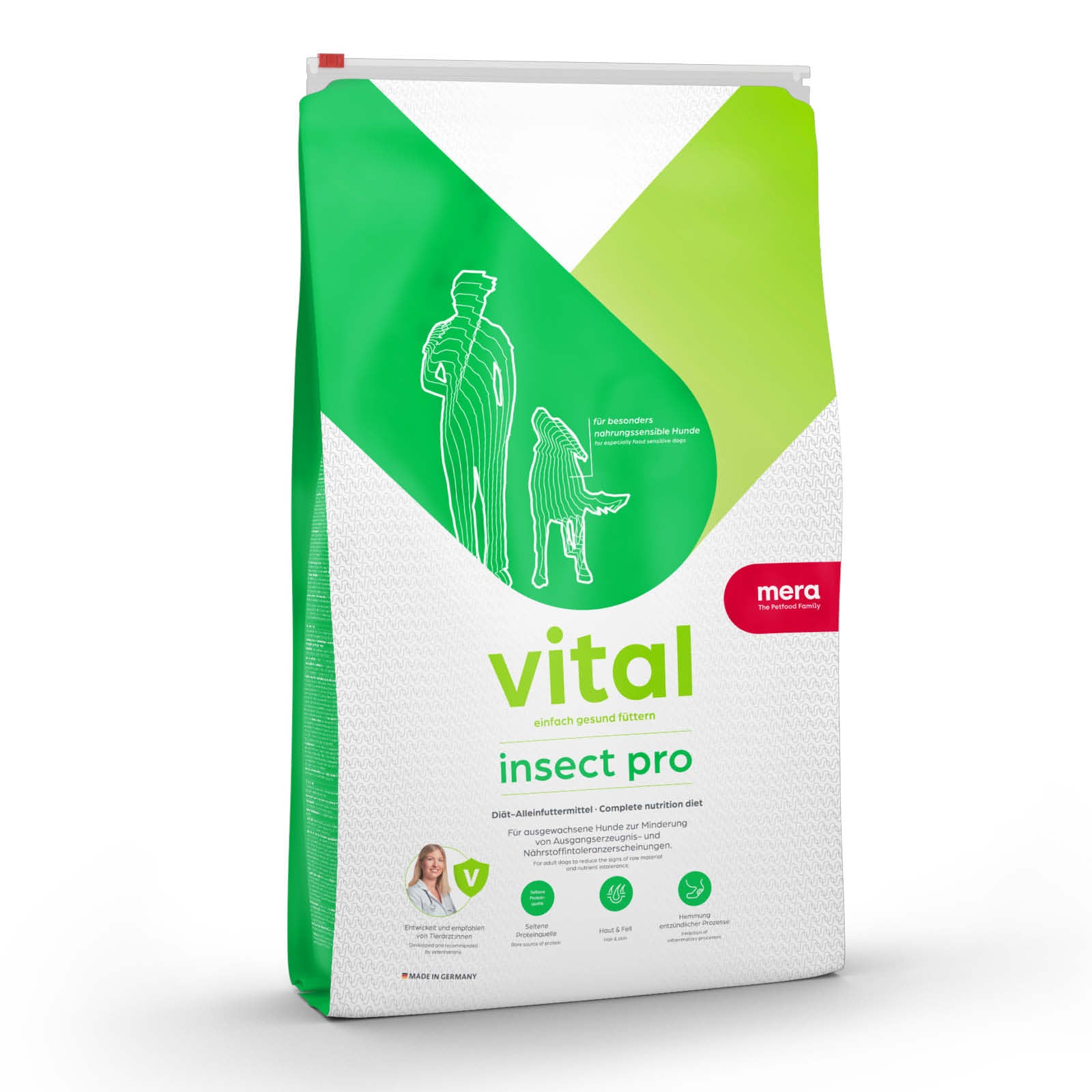 mera vital Insect Pro tørrfôr hund 3 kg insekt