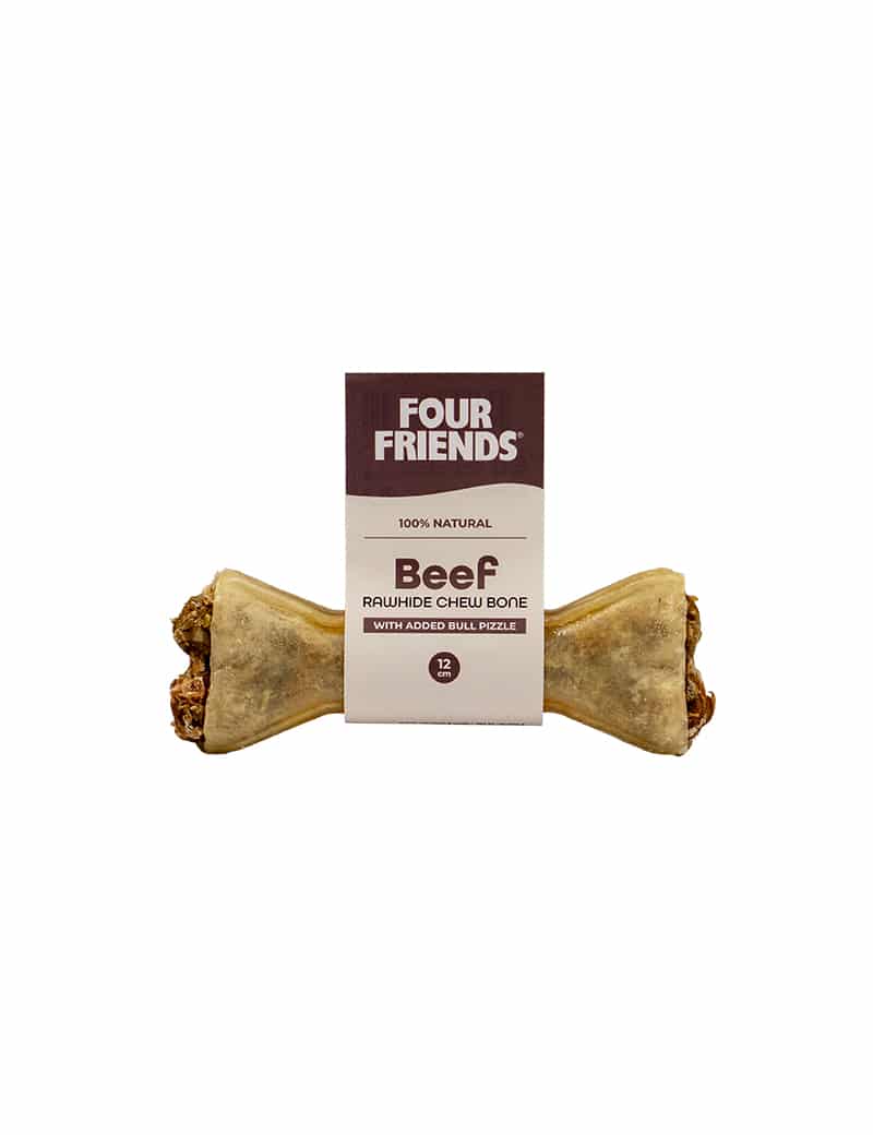 Four Friends Beef Rawhide tyggebein okse bull pizzle