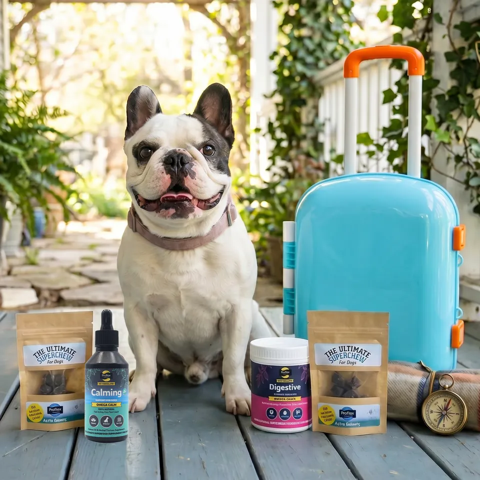 Proflax reisesett hund calming olje mage