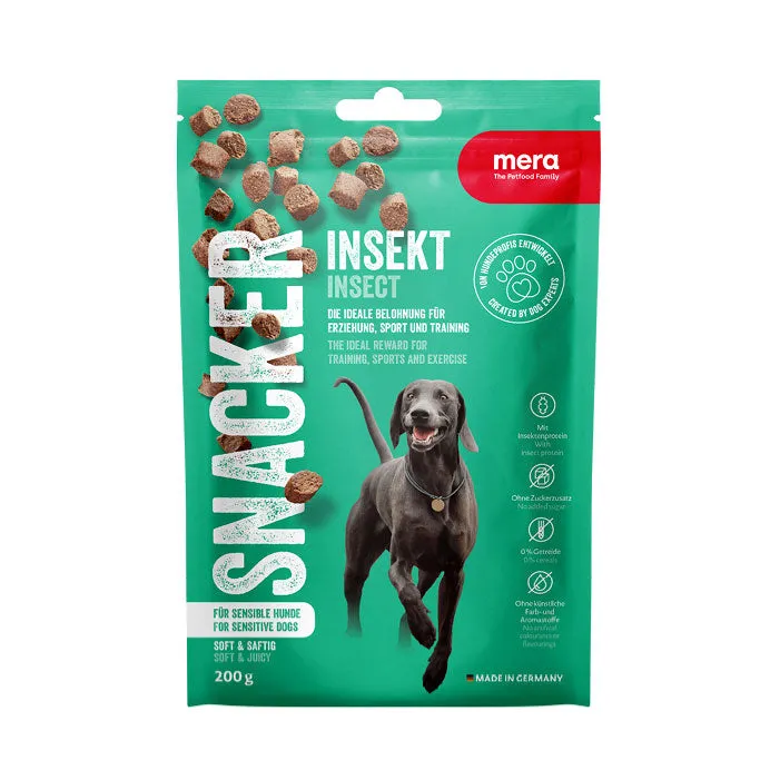 Mera Snacker Insekt hundegodbit 200 g myk