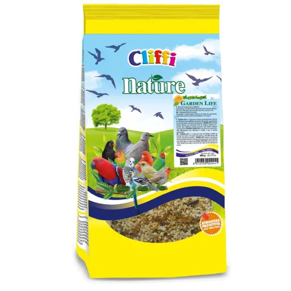 Cliffi Garden Life villfuglfôr 800 g med eggkjeks
