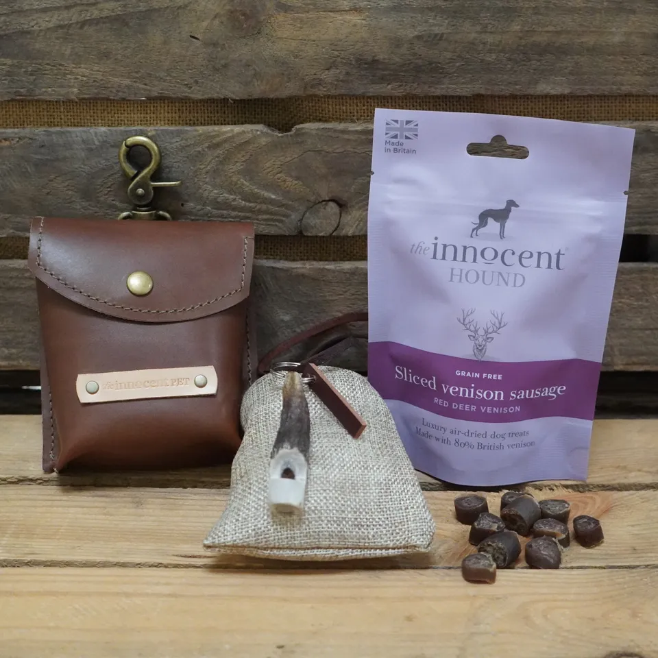 The Innocent Hound Human & Hound gavesett skinn og fløyte