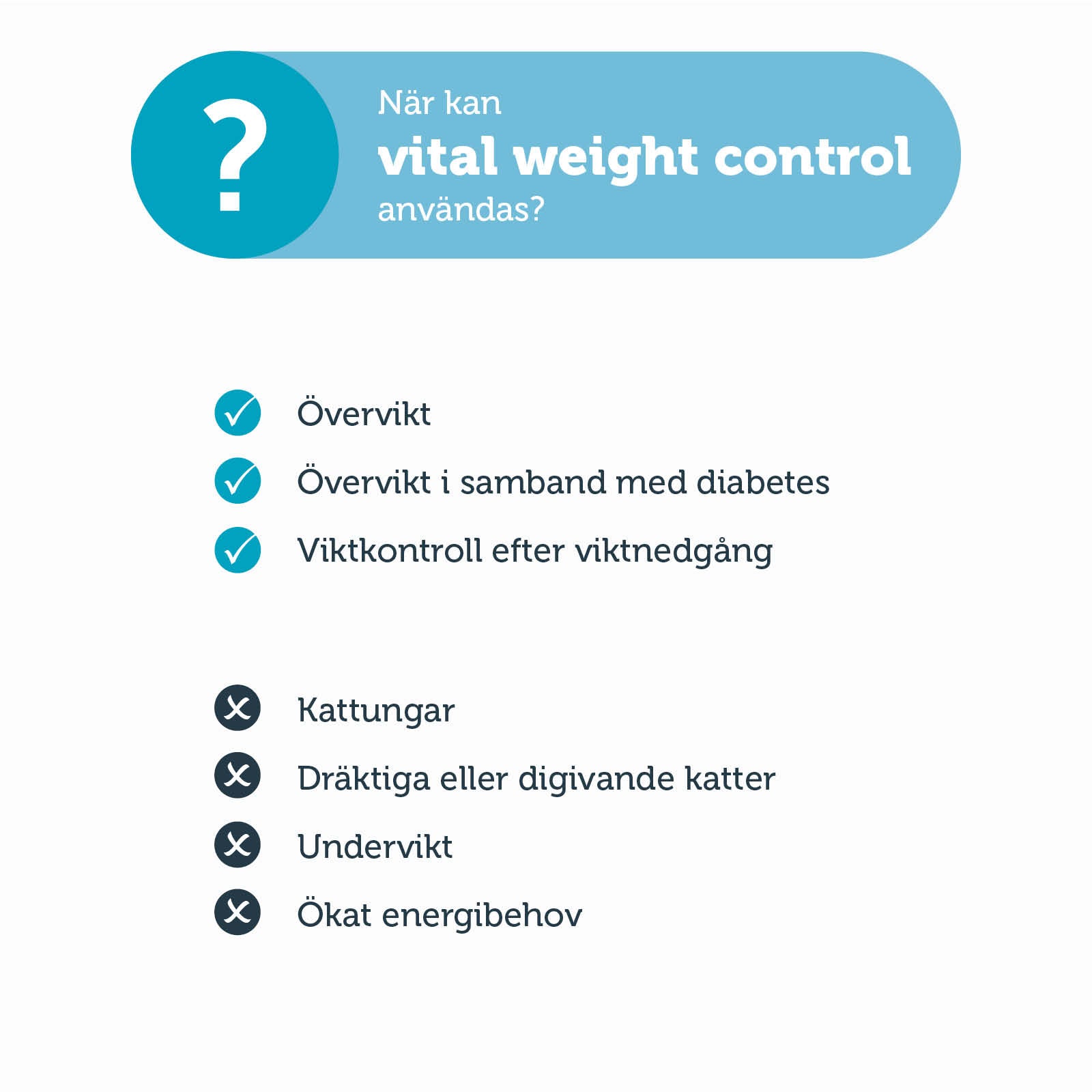 Mera vital Weight Control våtfôr katt 6x200 g slank
