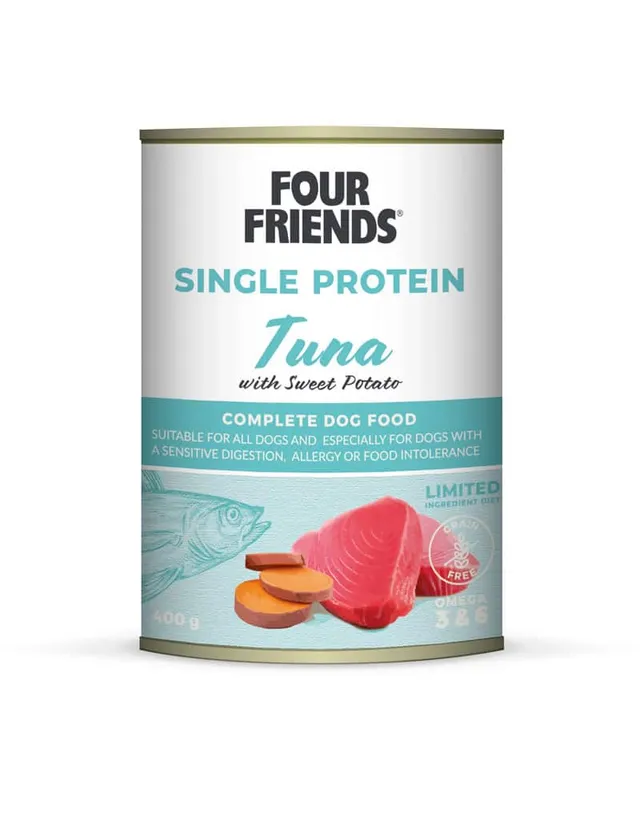 Four Friends Single Protein Tuna kattemat tunfisk