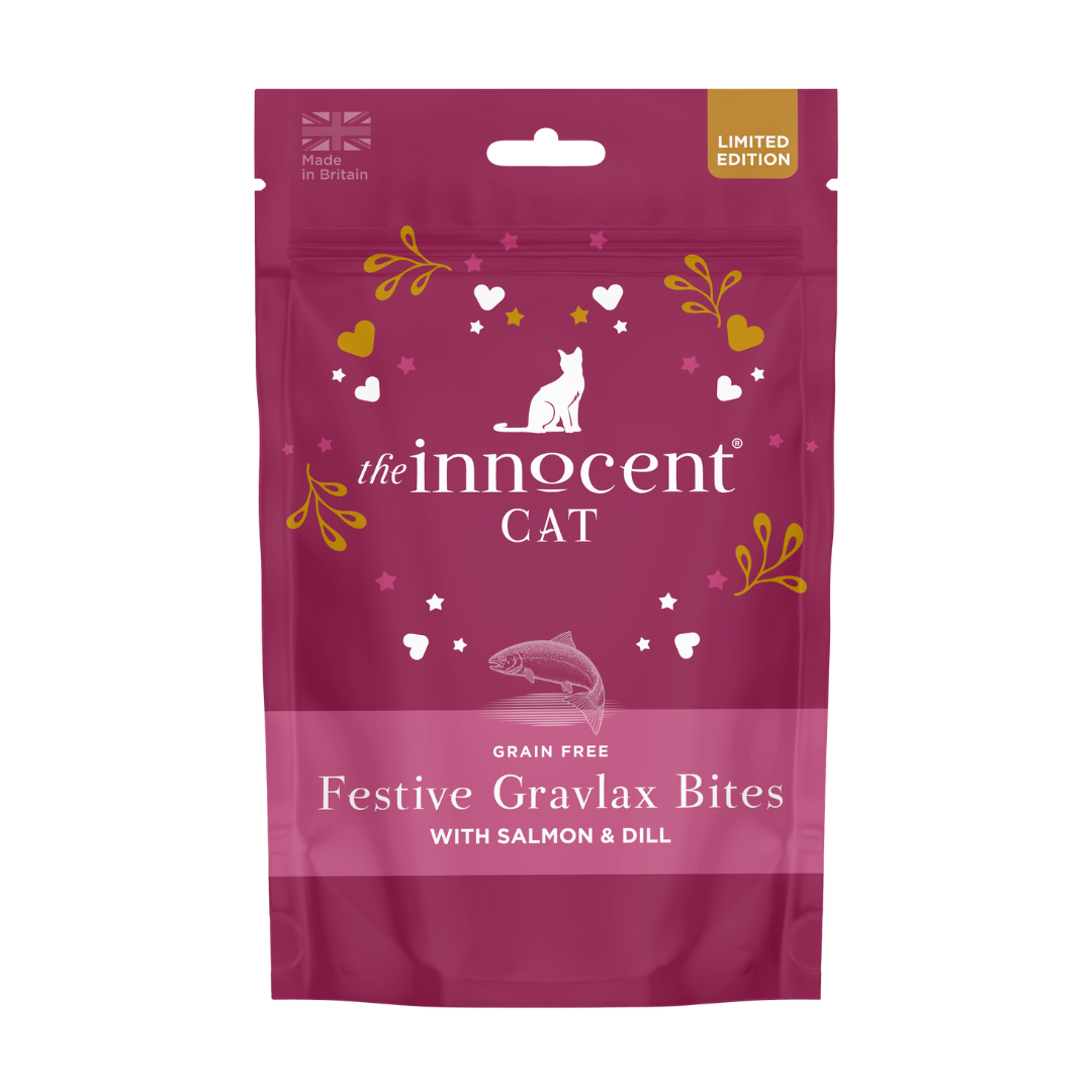 The Innocent Hound Festive Gravlax Bites kattegodbiter 70g laks
