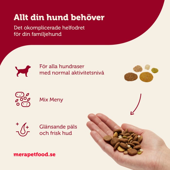 Mera essential Univit tørrfôr hund 2x12,5 kg normal