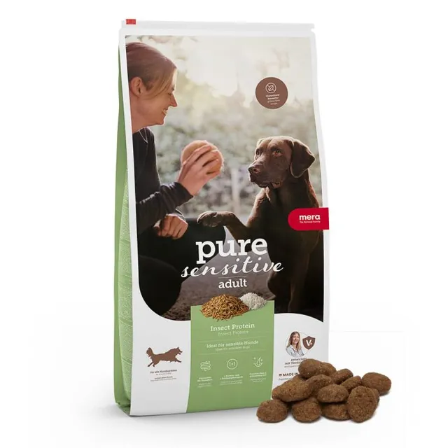Mera pure sensitive Insect protein hundemat 1 kg insekt