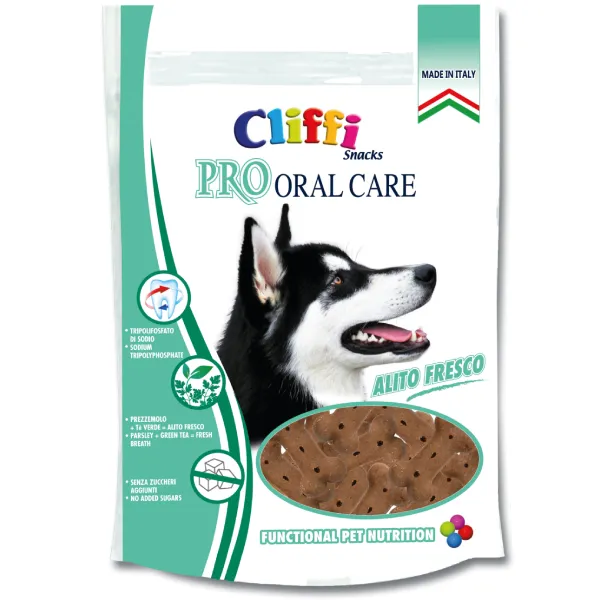 Cliffi Pro Oral Care tannsnacks 100 g persille
