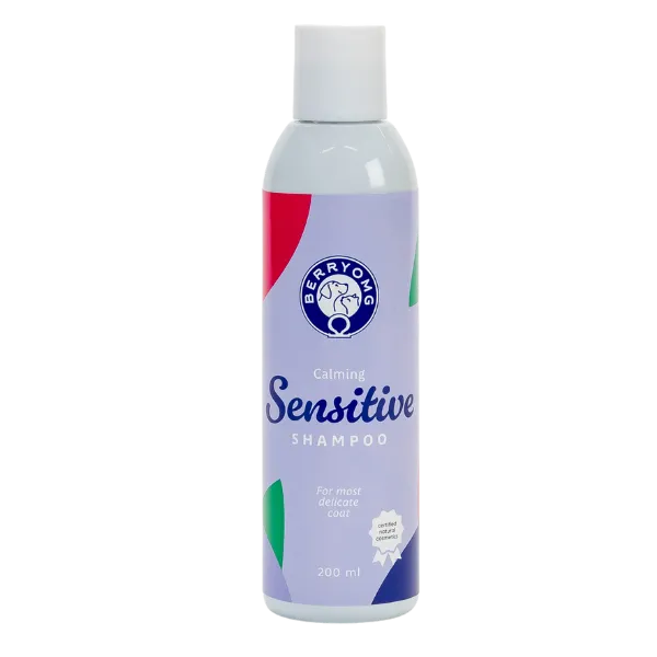 BerryOMG Calming Sensitive sjampo til hund parfymefri