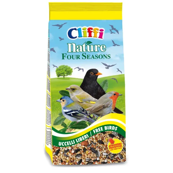 Cliffi Four Seasons villfuglfôr 1 kg – helårs