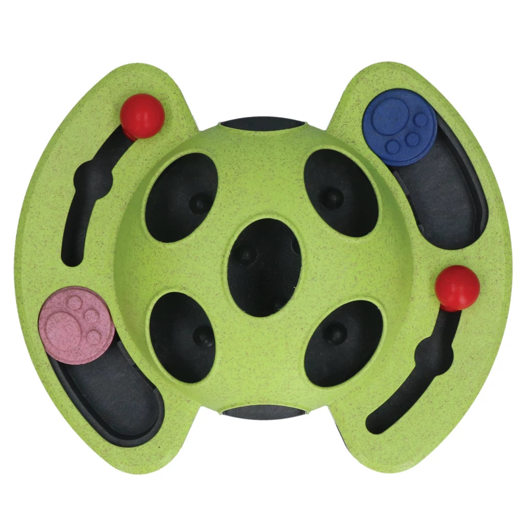 Eat Slow Live Longer Puzzle Beetle hundespill resirkulert
