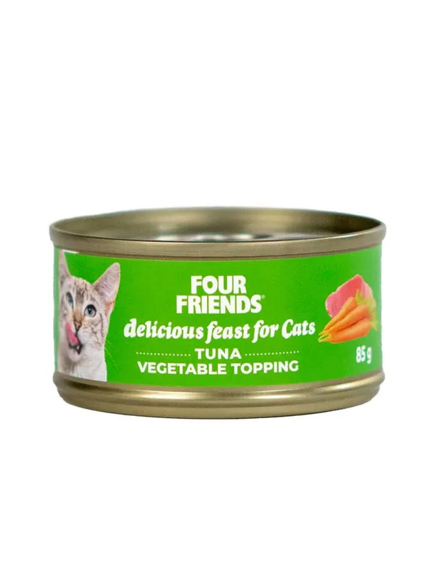 Four Friends Tuna & Vegetables kattemat med tunfisk