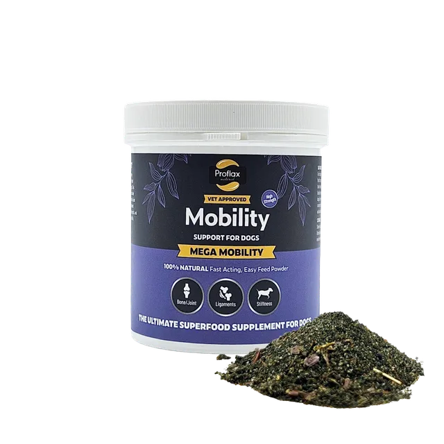 Proflax Mega Mobility pulver hundetilskudd 125 g ledd