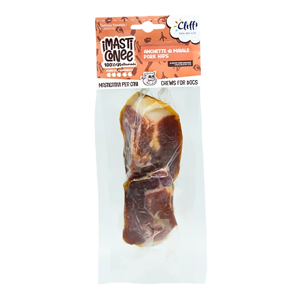 Cliffi Pork Hips hundesnack 130 g – 100 % svin