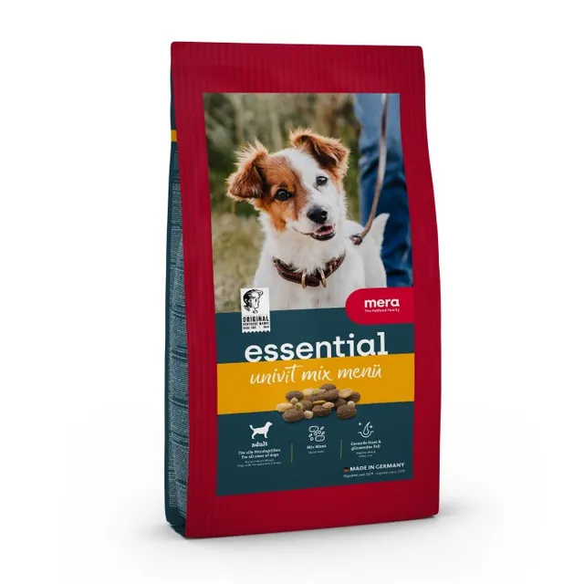 Mera essential Univit tørrfôr hund 12,5 kg miksmeny