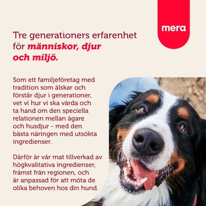 Mera essential Brocken tørrfôr hund 12,5 kg grov