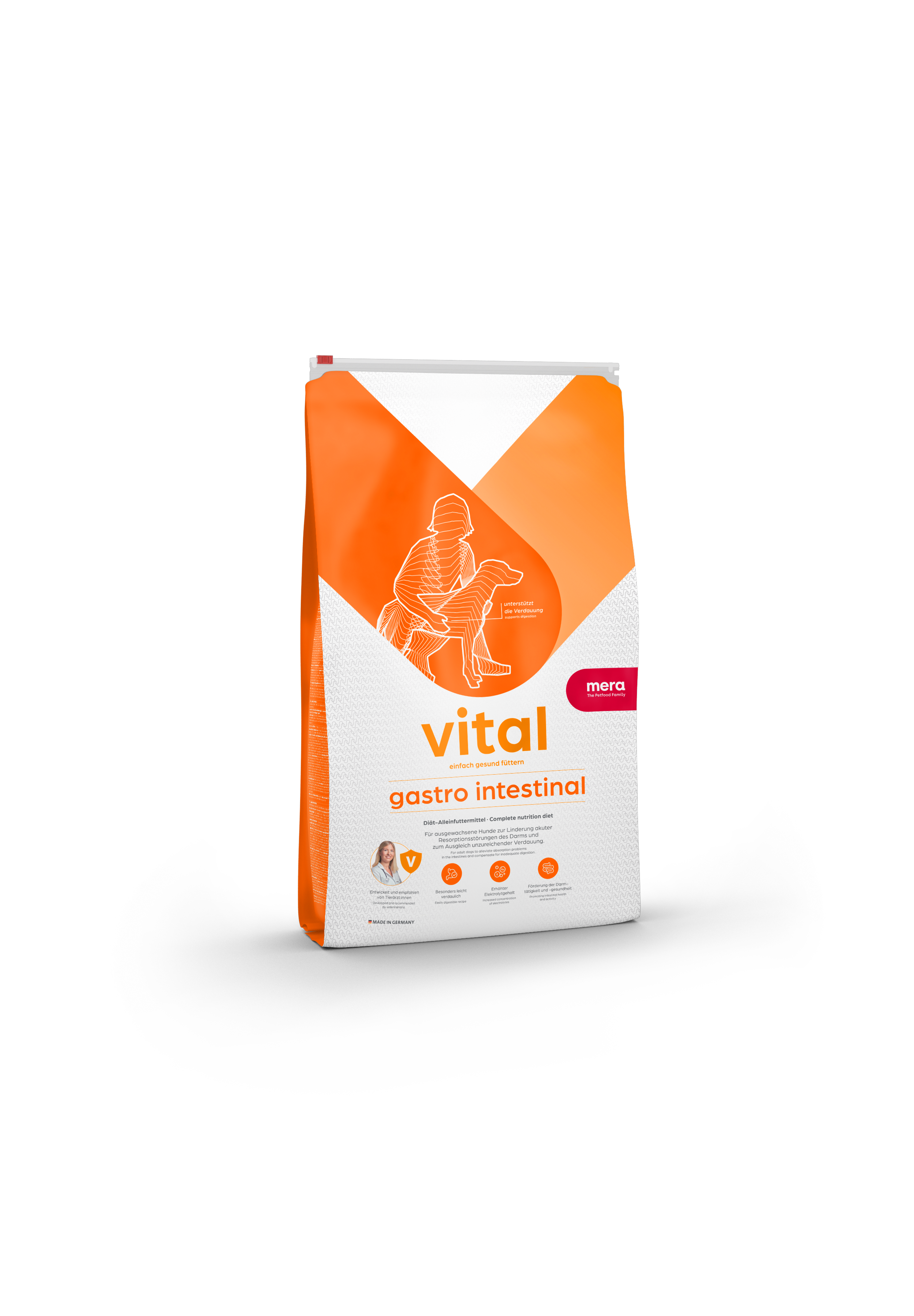 Mera vital Gastro tørrfôr hund 3 kg mage