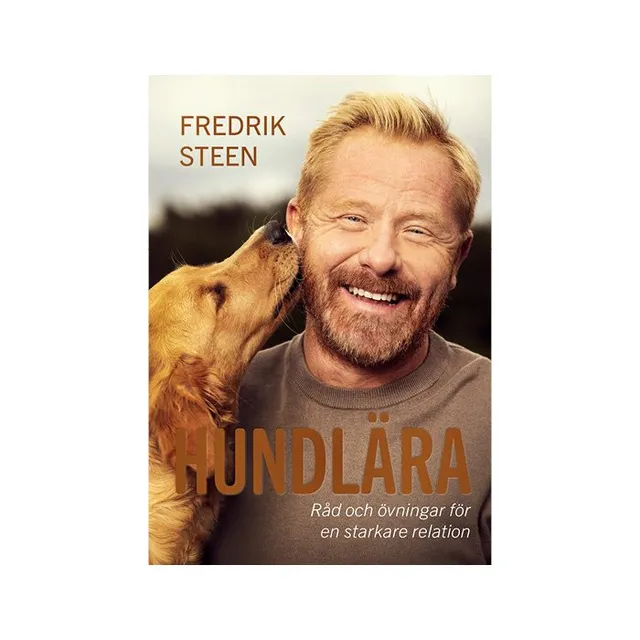Fredrik Steen Hundlära hundebok signert med gave