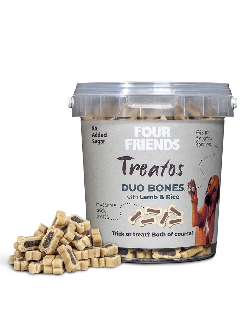 Four Friends Treatos Duo Bones hundegodbit kjeks