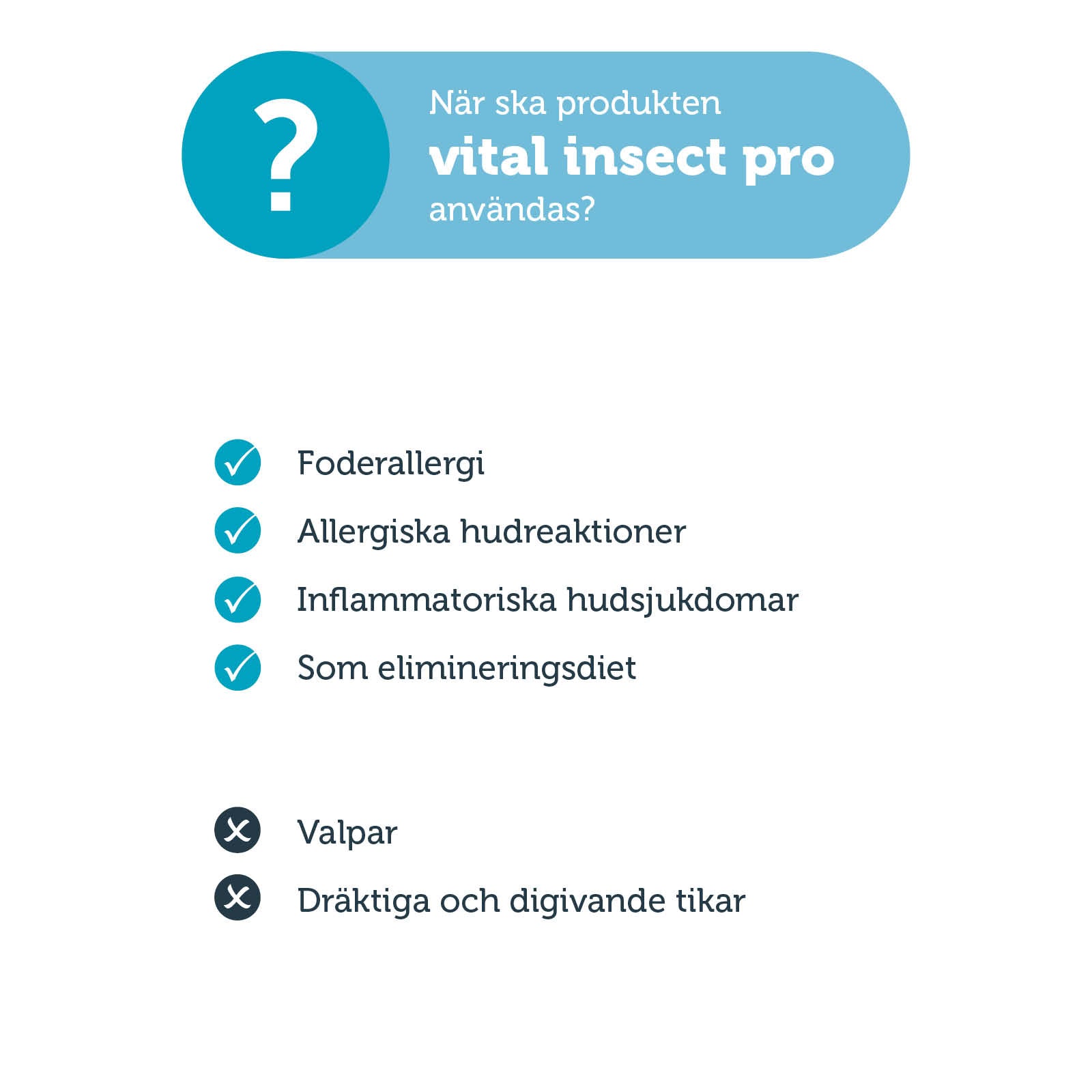 mera vital Insect Pro tørrfôr hund 3 kg insekt