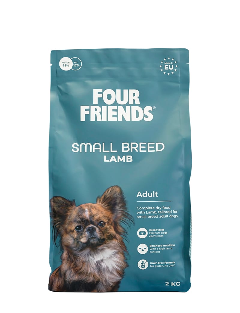 Four Friends Small Breed Adult Lamb hundemat små raser