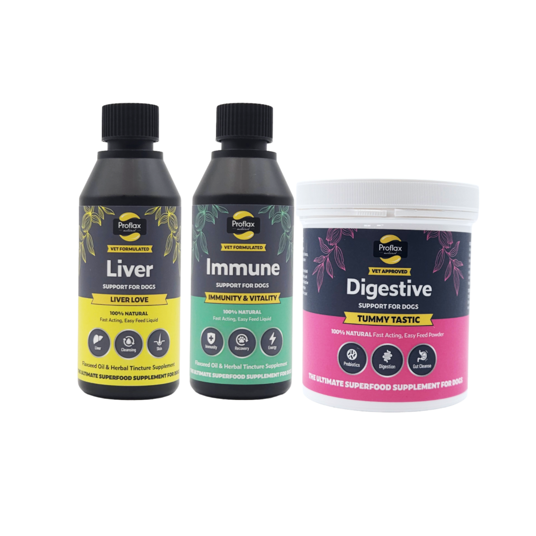 Proflax Yeast Premium pakke til hund for tarm og lever