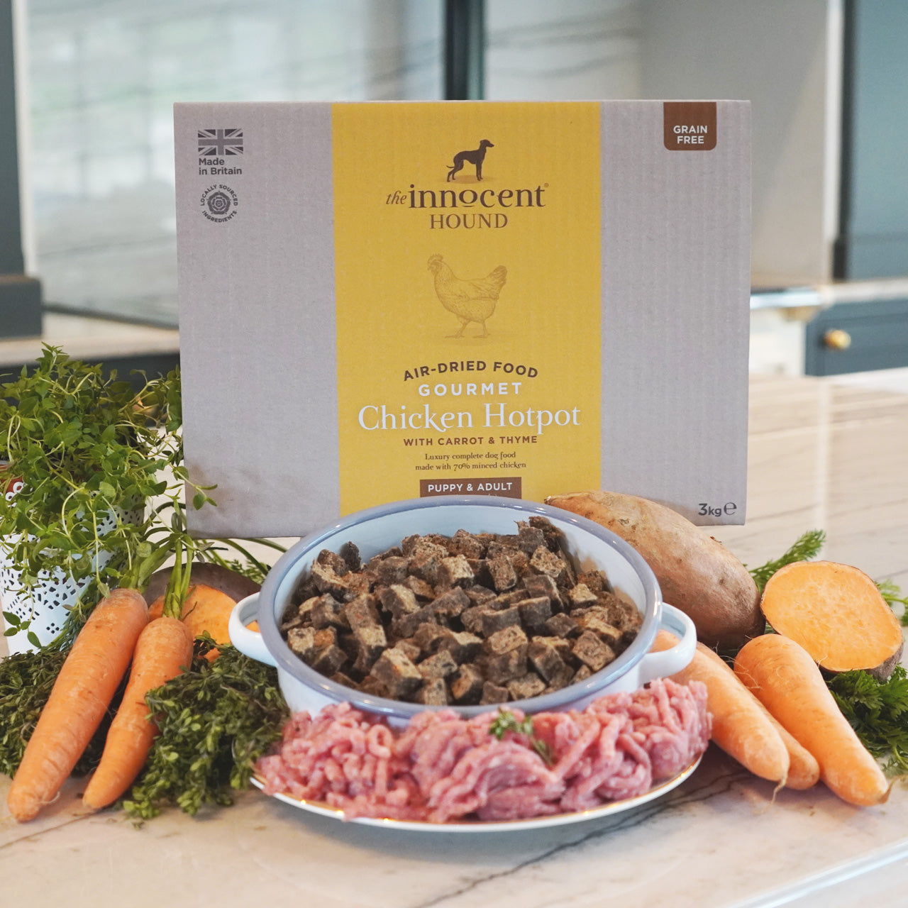 The Innocent Hound Gourmet Chicken Hotpot hundefôr 1,5kg kylling