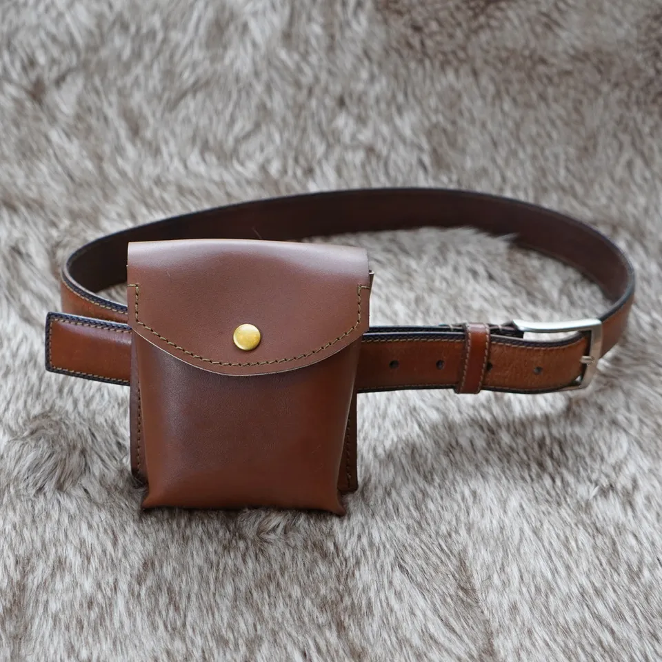 The Innocent Hound Luxury Leather godbitveske skinn