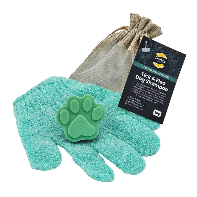 Proflax Natural Dog Wash Kit Flea & Tick Paw Bar sjampobar 30g