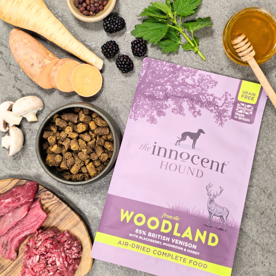 The Innocent Hound From The Woodland lufttørket hundemat 1 kg vilt