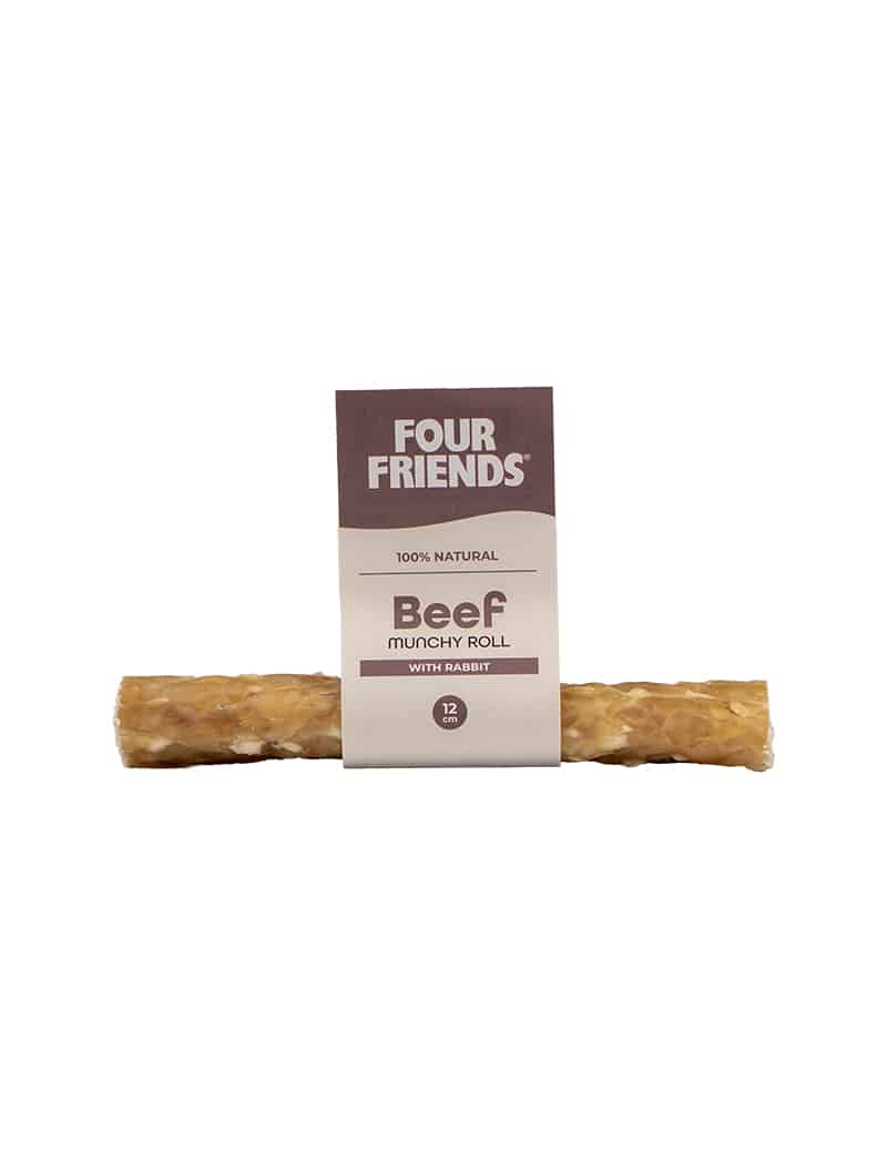 Four Friends Munchy Beef Roll tyggerull kanin