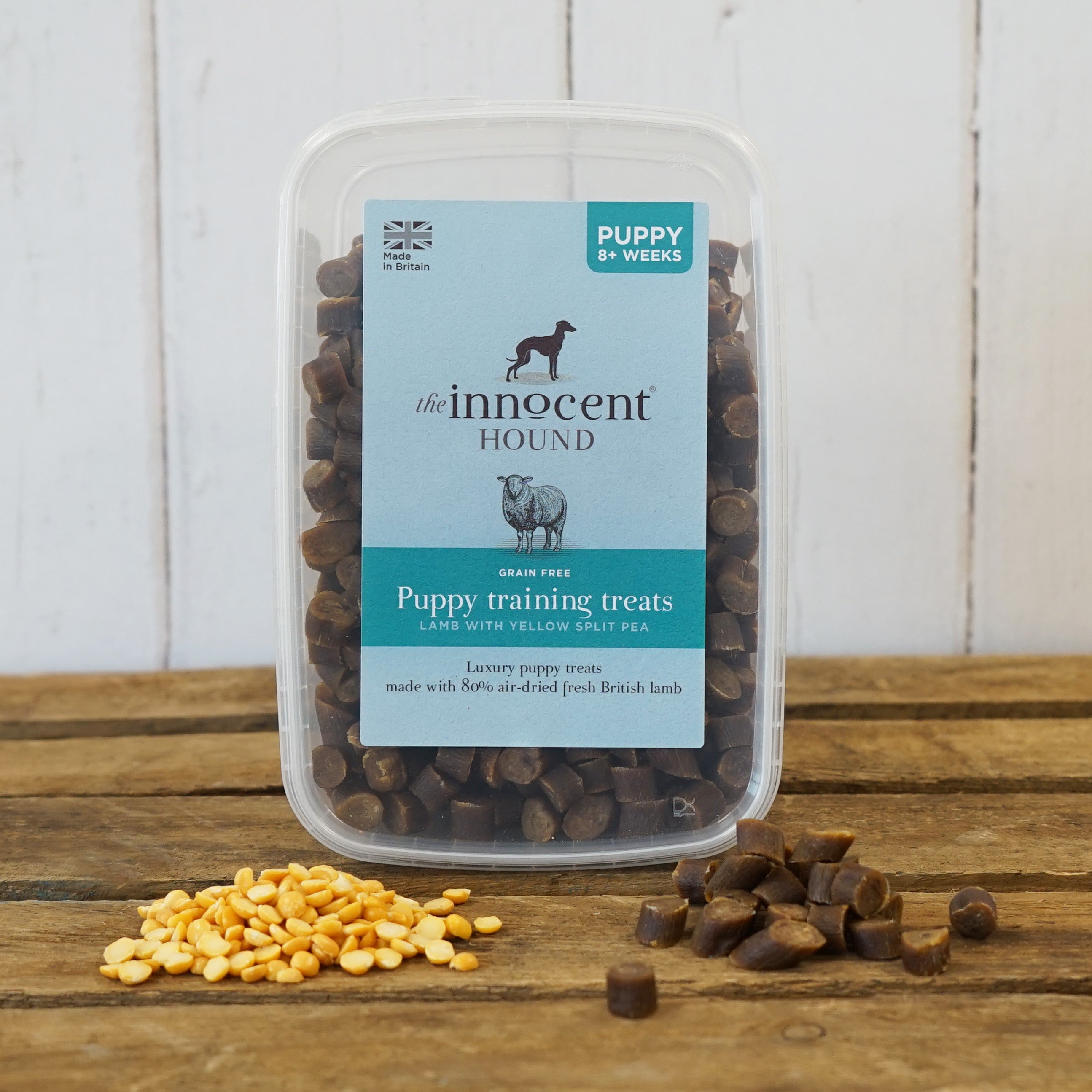 The Innocent Hound Puppy Training Treats hundegodbit 70g lam