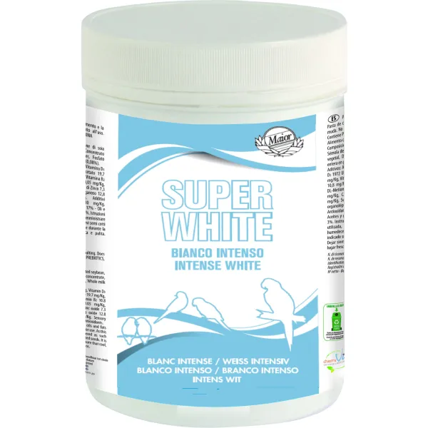 Cliffi Super White fargetilskudd 250 g hvit kanari