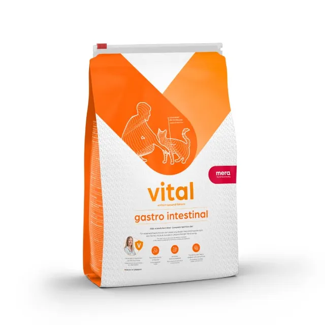 Mera vital Gastro Intestinal tørrfôr katt 3 kg mage