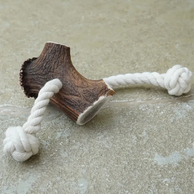 The Innocent Hound Antler Rope hundeleketøy Chunky hjortegevir