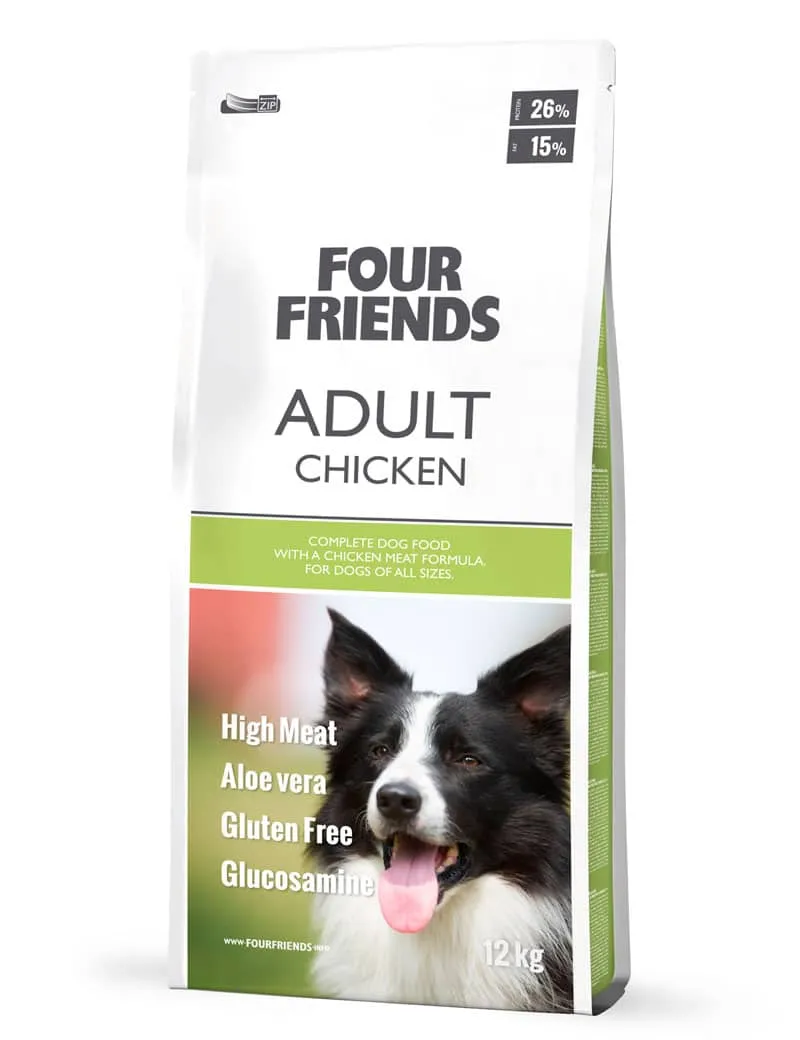 Four Friends Adult hundemat voksen