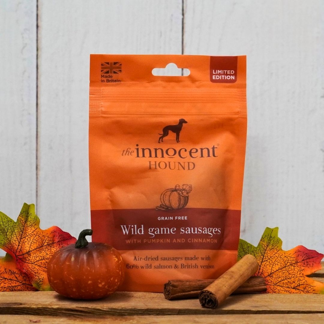 The Innocent Hound Wild Game hundepølser 70g gresskar