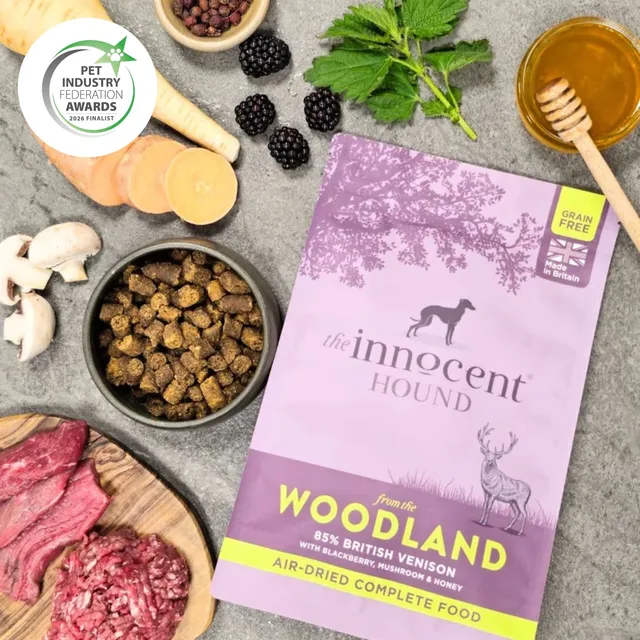 The Innocent Hound From The Woodland lufttørket hundemat 1 kg vilt