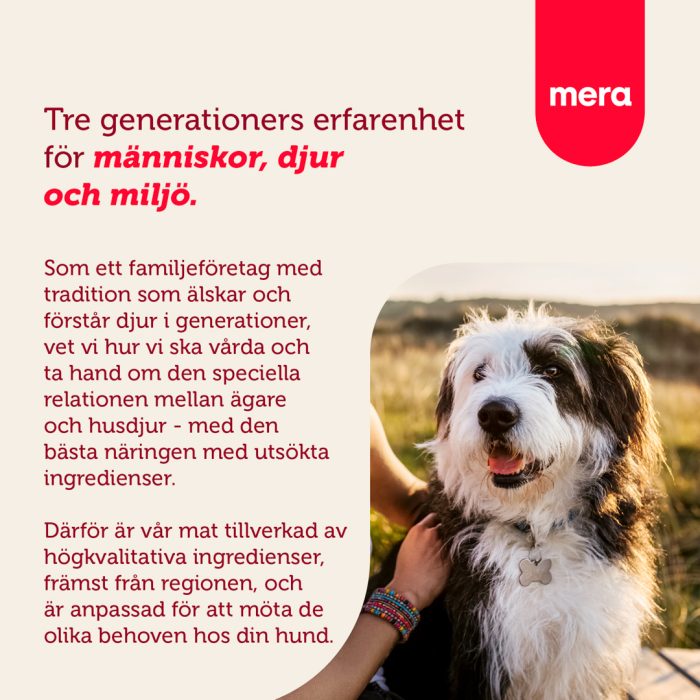 Mera Essential Beef tørrfôr 12,5 kg storfekjøtt