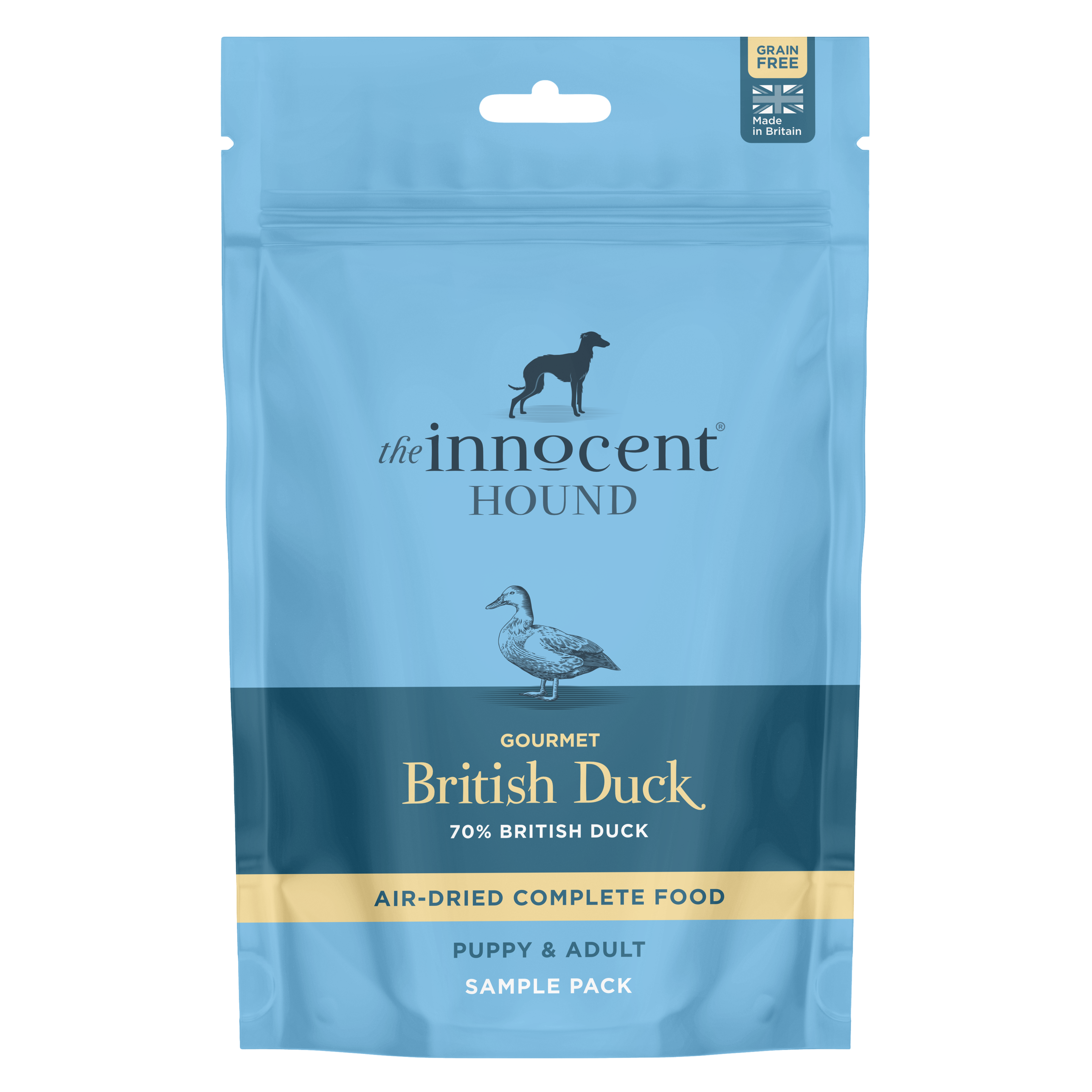 The Innocent Hound Air-Dried hundemat prøve 100 g storfegryte