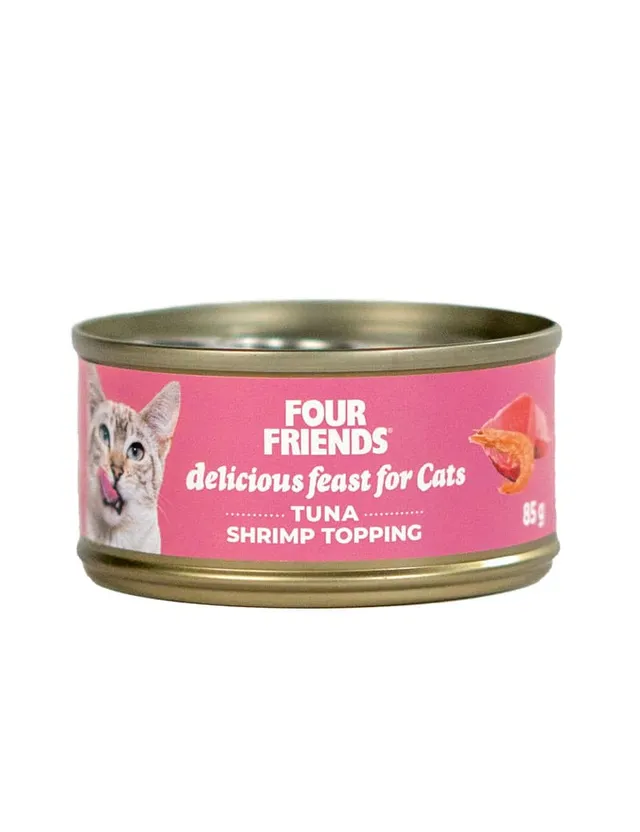 Four Friends Tuna & Shrimp kattemat med tunfisk